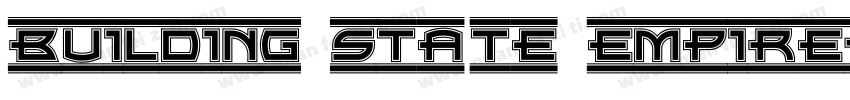 Building State Empire字体转换
